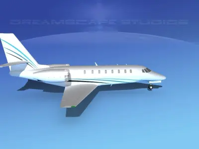 Cessna C680 Citation Soveriegn V15 3D model