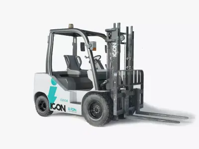 Icon LI-ION CS30E Forklift 3D model