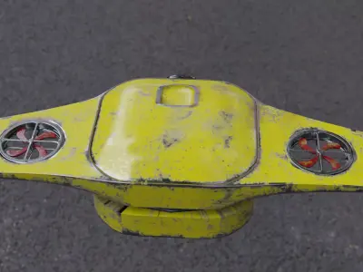 OLD DRONE  3D model