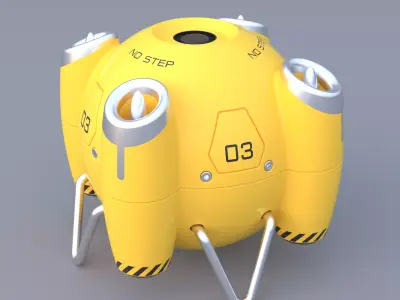 Shaderbot 2 robot 3D model