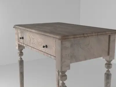 Classic Vintage Table 3D model