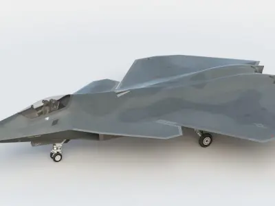 F47 NGAD 3D model