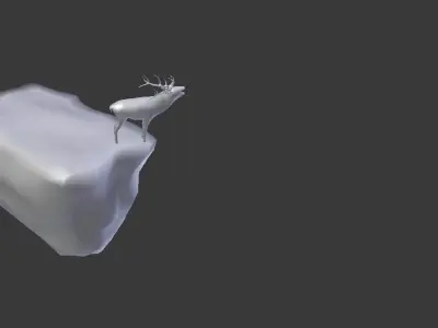 deer 3d 3D model
