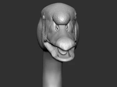  Swan VFX Zbrush Sculpture digitale 