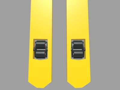 Hand Pallet Truck 01 Low-poly 3D model