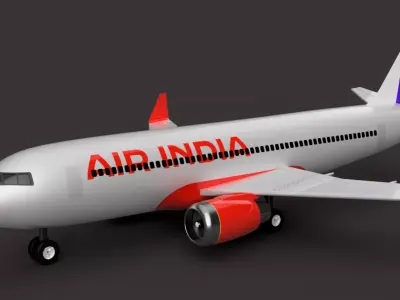 Airbus A320-200 Passenger Jet 3D Model 3D model
