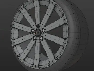 Cosmic Venerdi Hereborrani cl010 Low-poly 3D model