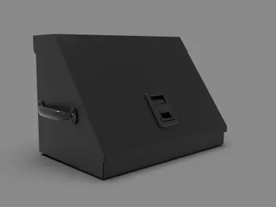 Triangular Tool Box 3D model