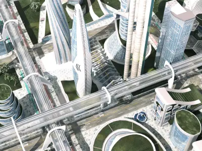Future City 2 3D model purchase