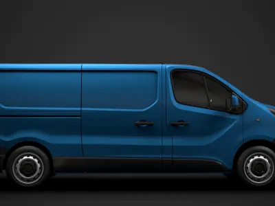 Mitsubishi Express Van LWB 2020 3D model
