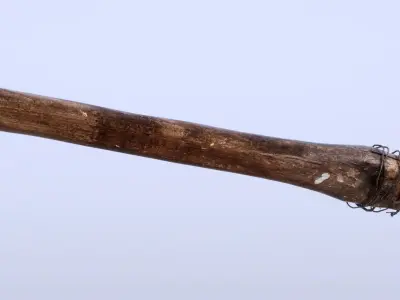 8k 1800s Cane Knife - 5 Levels of Detail Low-poly 3D model