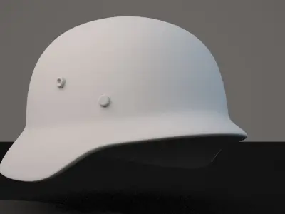 WW2 German helmet - Stahlhelm 3D model