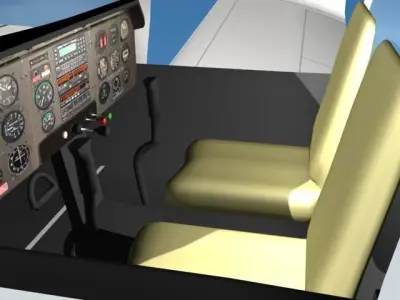 Zlin Z 242 V11 3D model