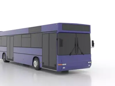 Avtomontaza - Mercedes-Benz O405 Low Low-poly 3D model