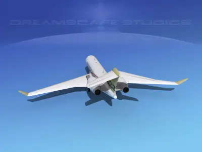 Global Express 8000 V01 3D model