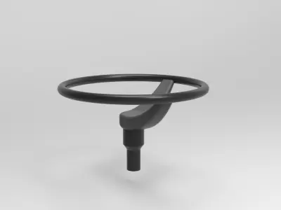 Steering wheel 3 3D model