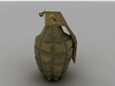 Hand Grenade 3D model get