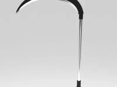 Garden scythe tool 3d model   3D model