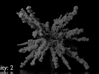 Color-Explosion explosion 3D model