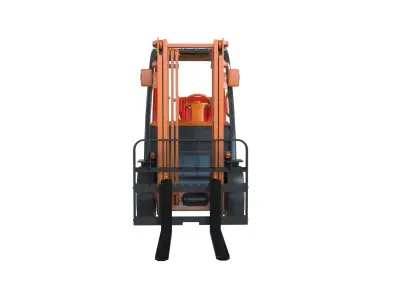 Forklift 3d model truck 3D model