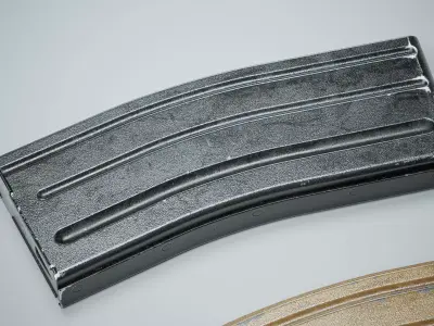 Magazine AR M16 M4 Stanag Low-poly 3D model