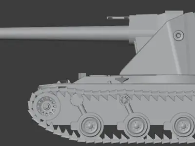 Emil I tank 3D model
