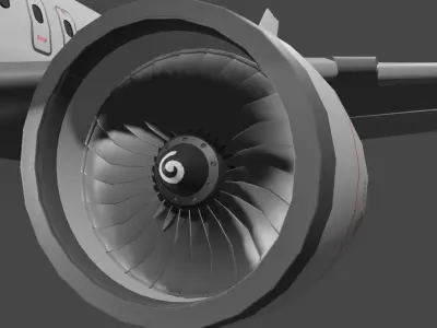Airbus A320 3D Model 3D model