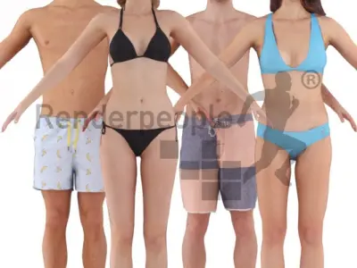 Bundle Swimwear Rigged 001