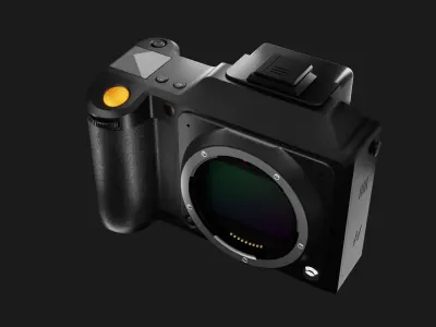 Hasselblad Camera X2D-100C Blender Project Source File 3D model
