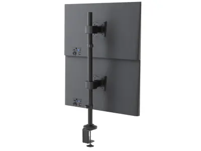  Dual Generic Monitors With Stand 