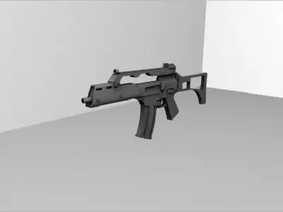 HK G- 36  Low-poly 3D model