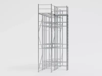 -Scaffolding V9- 3D model