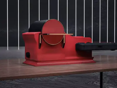 Belt Grinder Machine-Tool 3D model