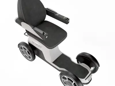Scoozy Electric Wheelchair 3D model