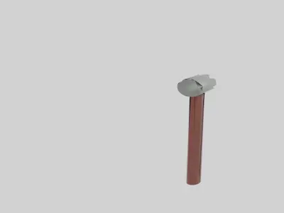 3D MODEL PACK Hammer and wrench 3D model
