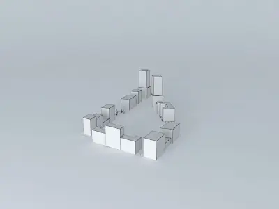 To the water Free 3D model