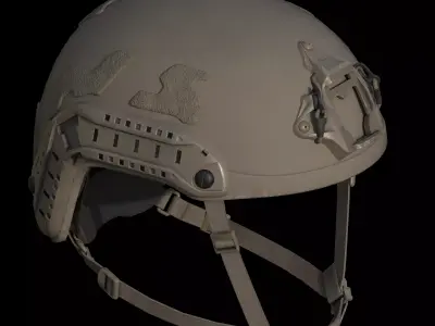 Ops-Core FAST SF and FTHS Low-poly 3D model