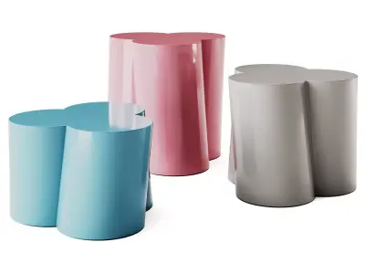 Flower Coffee Table Westwing Collection 3D model