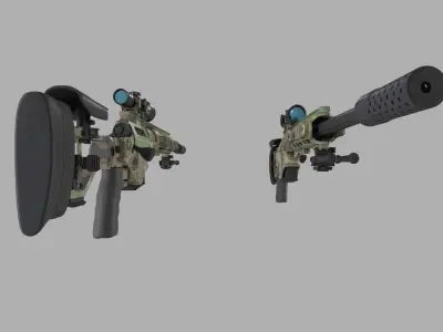 Remington MSR 3D model