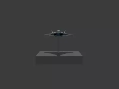 Sukhoi Su-57 3D print model