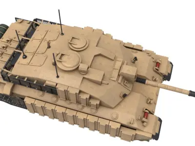 Challenger 2 3D model