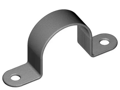 Rusty Saddle Clamp 3D model