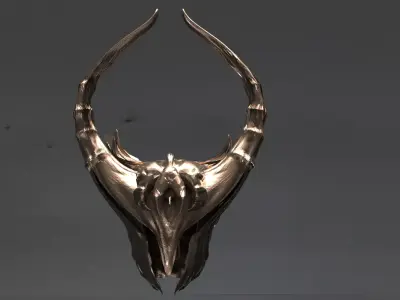 clawed helmet 3D model