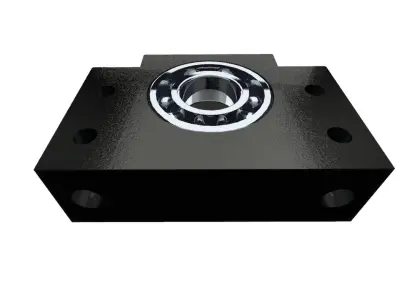 BF20 supports 3D model