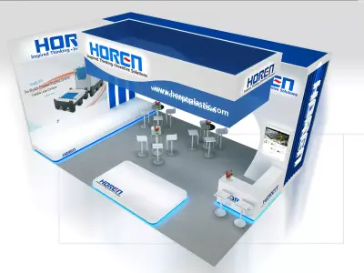 Exhibition - Area - 9X6-3DMAX2009-073 3D model