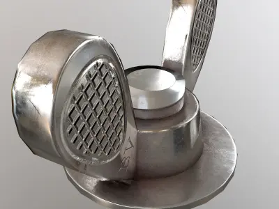 Wing Nut Low-poly 3D model