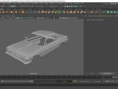 1962 buick skylark 3D print model