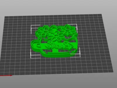 Pack Barbie cookie cutter x 3 3D print model