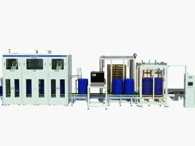 Filling Assembly Line 3D model
