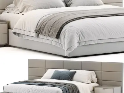 RH Modena Bed 3D model purchase